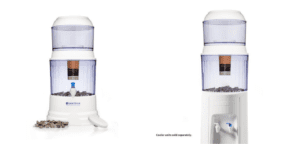 Porównanie nablatowego i dystrybutorowego modelu Grawitacyjnego Systemu Wodnego Santevia.